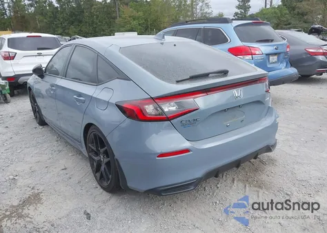 2024 Honda Civic Sport из США, поврежденный, VIN 19XFL2H86RE021916